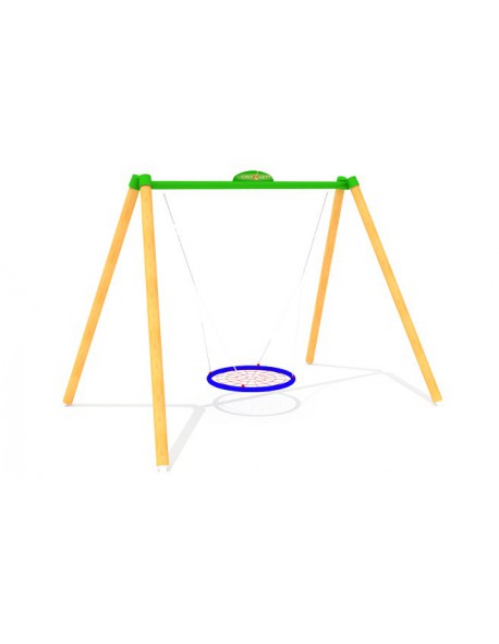 Huśtawki drewniane Guliwer firmy Croquet